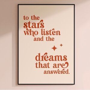 A Court of Thrones and Roses Sarah J Maas Print